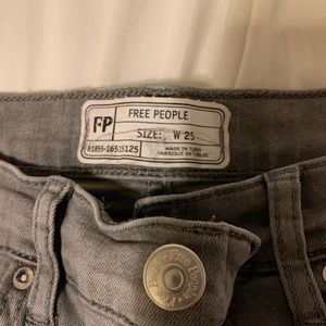 Free people grey jeans